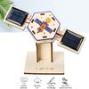 45659 Sets DIY Solar Artificial Satellite Model Kit Educational Handmade Wooden Puzzle Satellite