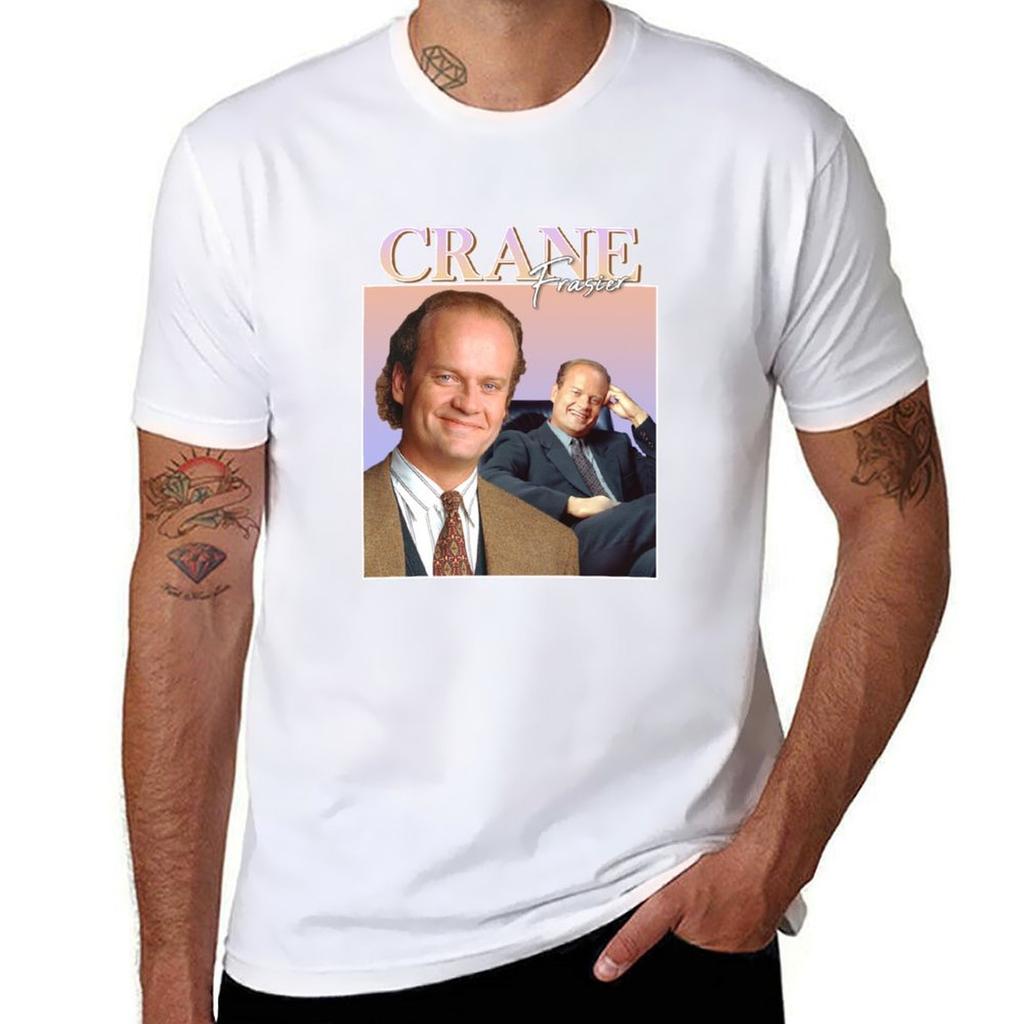 Frasier Crane Vintageretro Design Tshirt Tough Fabric Work Tee