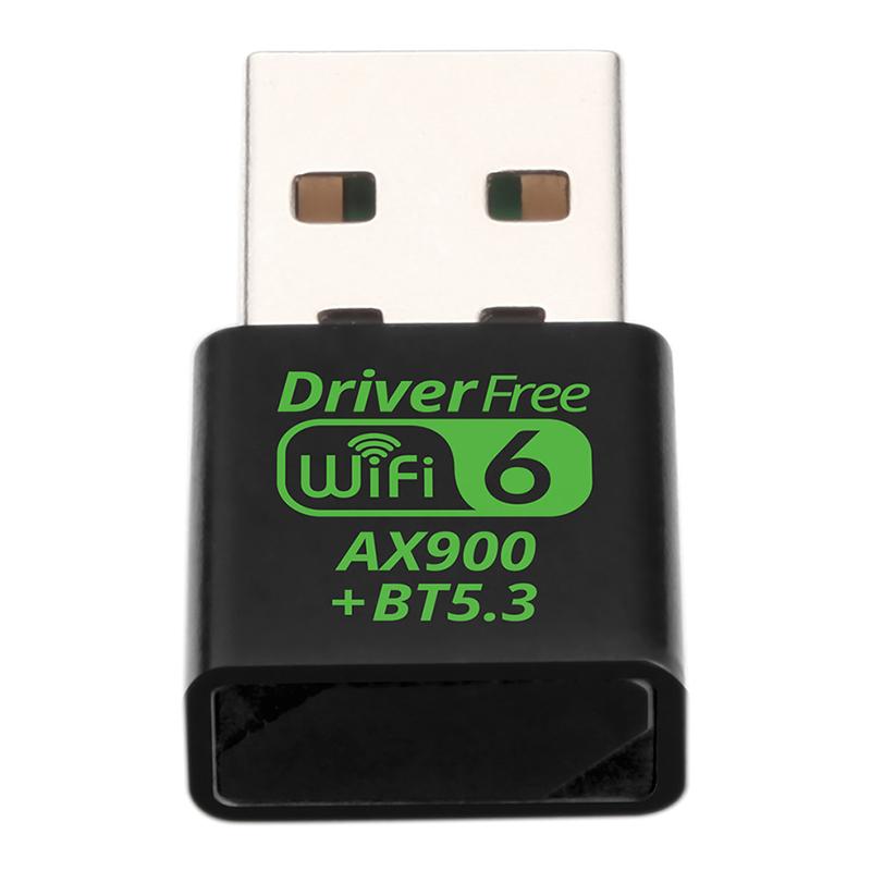 Ax900 Wifi 6 Usb Bluetooth 5.3 адаптер 2в1 Dongle двухдиапазонный 2.4G и 5Ghz Usb Wifi сетевой беспроводной Wlan приемник драйвер бесплатно