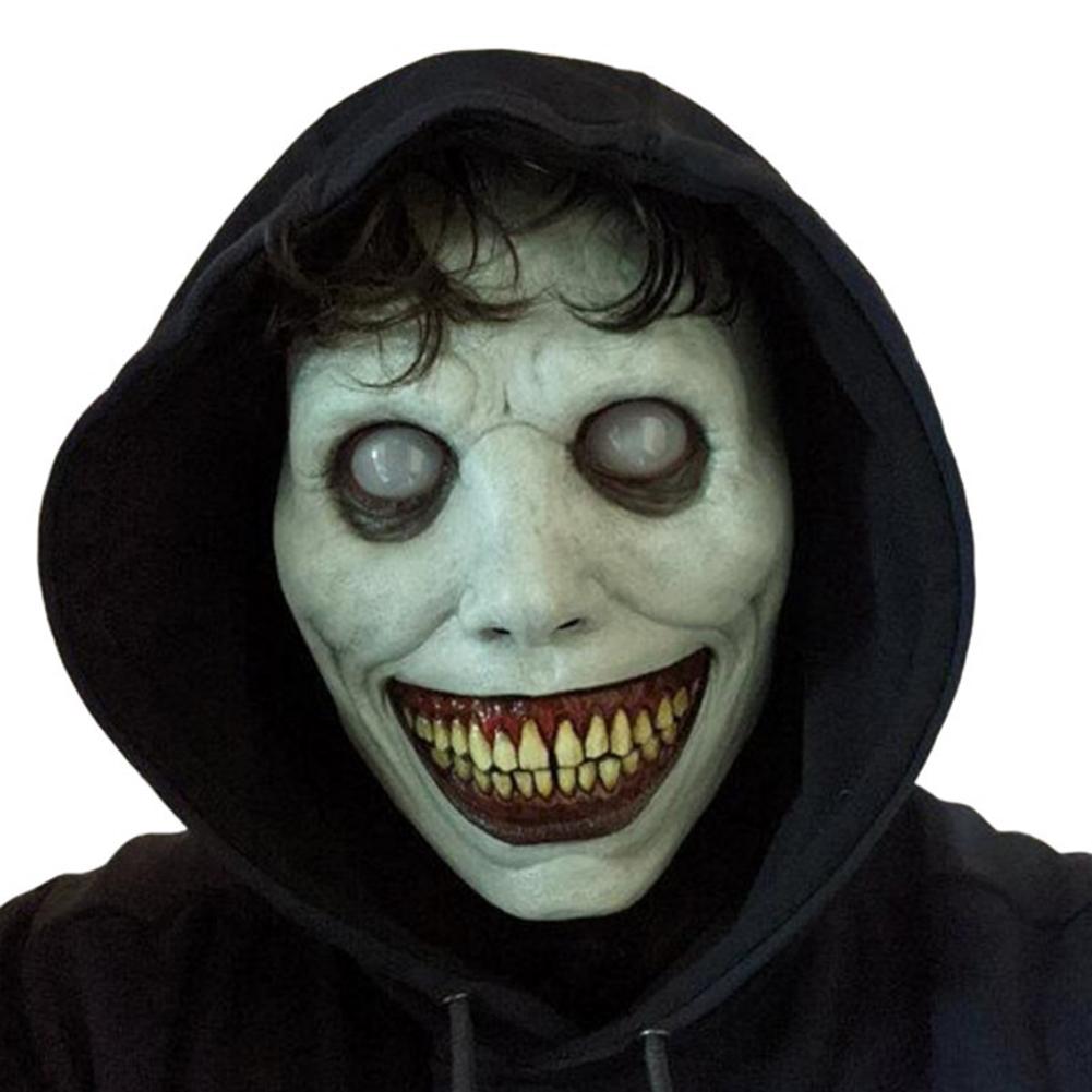 Scary Jokers Mask Halloween Walking Dead Cosplay Full Face Zombie Costume Prop Comfortable Breathable Bring Lasting Horror Fun