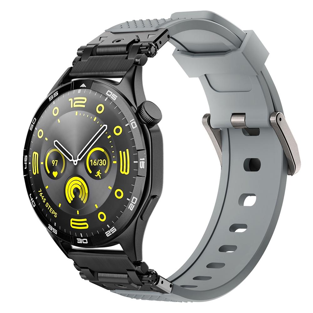 22 мм резиновый петлевой ремешок для huawei GT5 GT4 46 мм amazfit balance GTR 4 sports 20 мм мужской ремешок для samsung galaxy 7/6/5/4 44 мм 40 мм