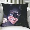 B-Batman-Es Funny Meme Cushion Cover Birthday Anniversary Gifts Double Sided Printed Zipper Cushion Cover Soft Skin Bedding