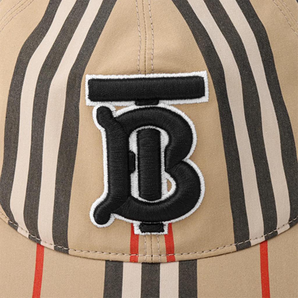 Burberry Vintage Check Cotton Baseball Cap Monogram Motif Archive Beige (Unisex) Baseball Caps 8026924