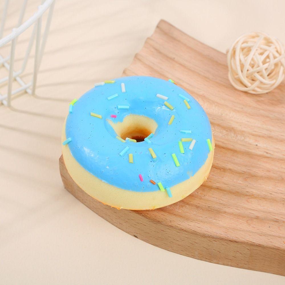 Slow Rebound Donut Slow Rebound Toy PU Donut Donut Squishy Toy Donut Bread Squeeze Toy Fun Gift