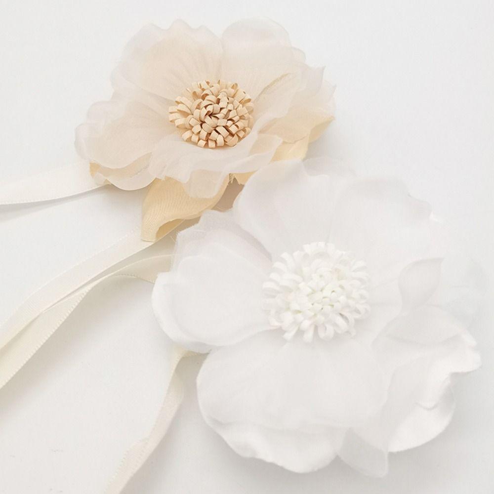 Magnetic Curtain Strap Flower Shape Curtain Fixer Clip Curtain Hanging Rope Home Decoration