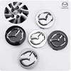4PCS 56mm Wheel Hub Center Caps for Mazda 3 5 6 323 626 RX-8 MX-5 Atenza Axela CX-4 Vehicle Cap Decals Stickers Badge Covers