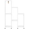 Flower Stand Plant Stand 7 Tiers For Indoor And Outdoor Areas Steel White 65 X 23 X 94 5cm