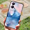 Чехол для Vivo Y17s Модный Мультяшный Черный Силиконовый Мягкий Задний Чехол-Крышка Для Vivo Y17s Чехол для Телефона 6.56" Y 17 s Funda Coque