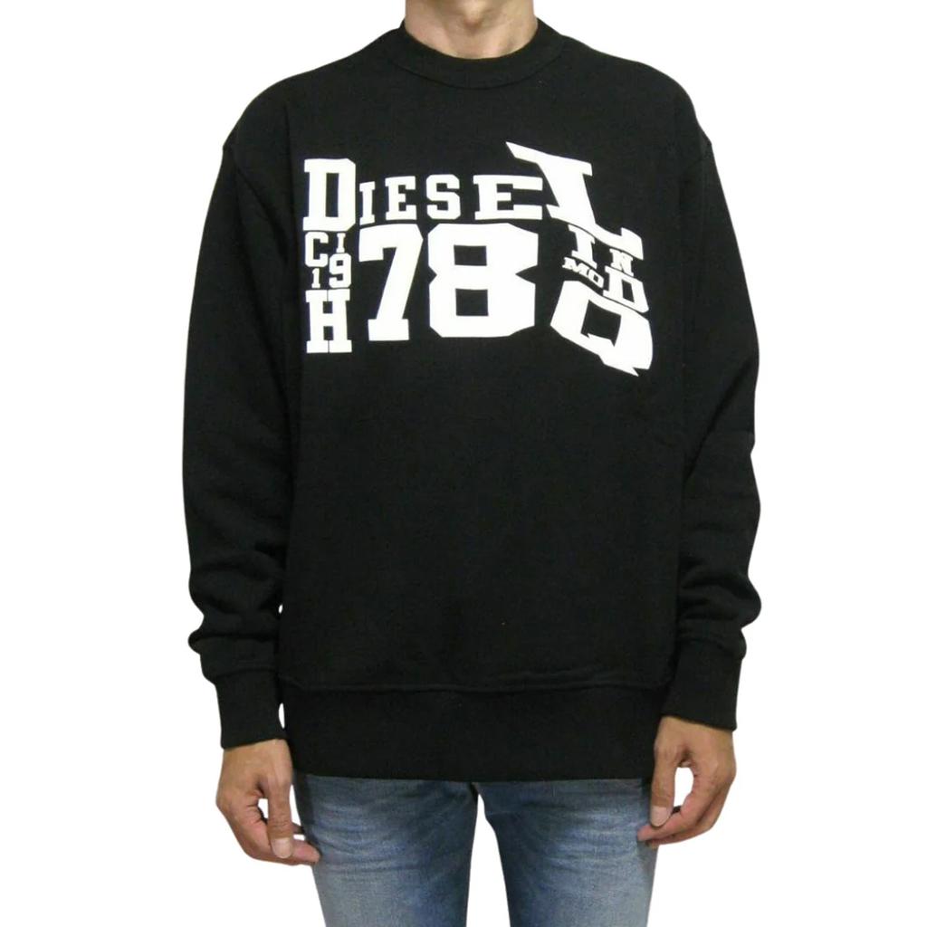 Diesel Unisex Adult Distorted Logo Sweatshirt