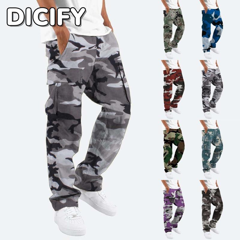 Мужские модные повседневные брюки и капри DICFY