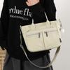 Solid Color Nylon Cloth Handbag Casual Canvas Tote Bag Oxford Cloth Crossbody Bag  Commuting