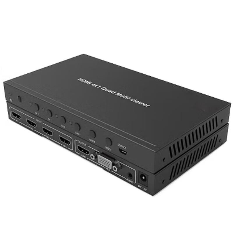 Runpu 4-Port HDMI Splitter & Video Compositor (CN version)