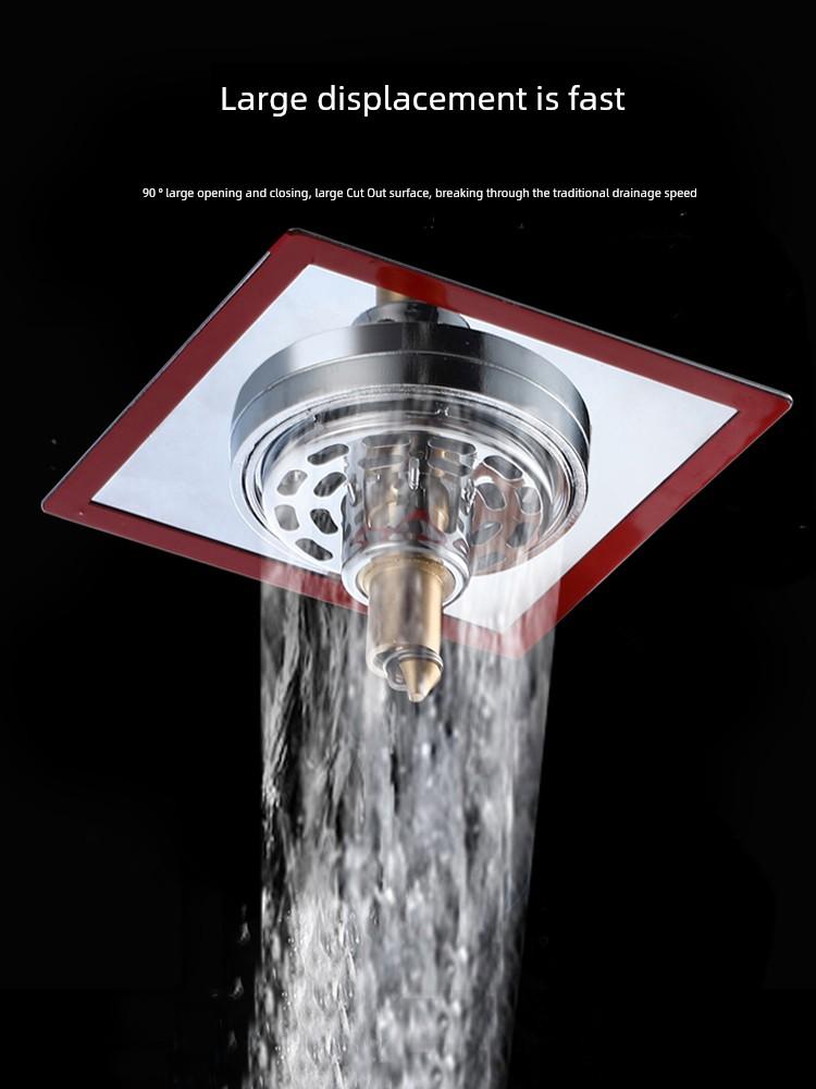 Floor Drain Odor Preventer Toilet Sewer Anti-Odor Handy Gadget Anti-Insect Anti-Odor Mat Deodorant Core Closure Cover