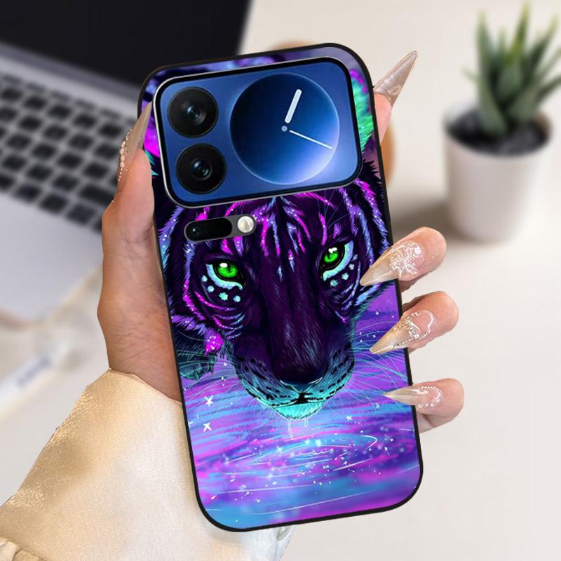 Для Xiaomi 17 Pro Max 17Pro Чехол Ударопрочный Силиконовый Мягкий ТПУ Задняя Крышка Для Xiaomi Mi 17ProMax Корпус Телефона Противоударный Fundas