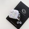 Чехол для наушников AirPods, светящийся силиконовый чехол из ТПУ, защитный чехол для наушников 4-го поколения pro2, мягкий жидкий силикон