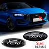 IJN22 1 шт. Для Mondeo Focus Fusion MK2 MK4 F150 F250 Эмблема 14,5 см Логотип на передний капот автомобиля Наклейка на значок заднего багажника