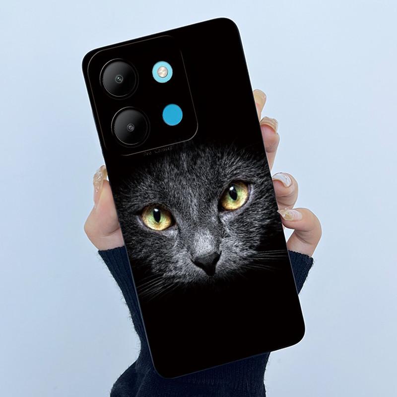 Чехол для Infinix Smart 7 X6515 Smart 7 HD X6516 Модный Простой Чехол Мягкий Силиконовый Чехол для Телефона Для infinix Smart7 Plus Чехлы