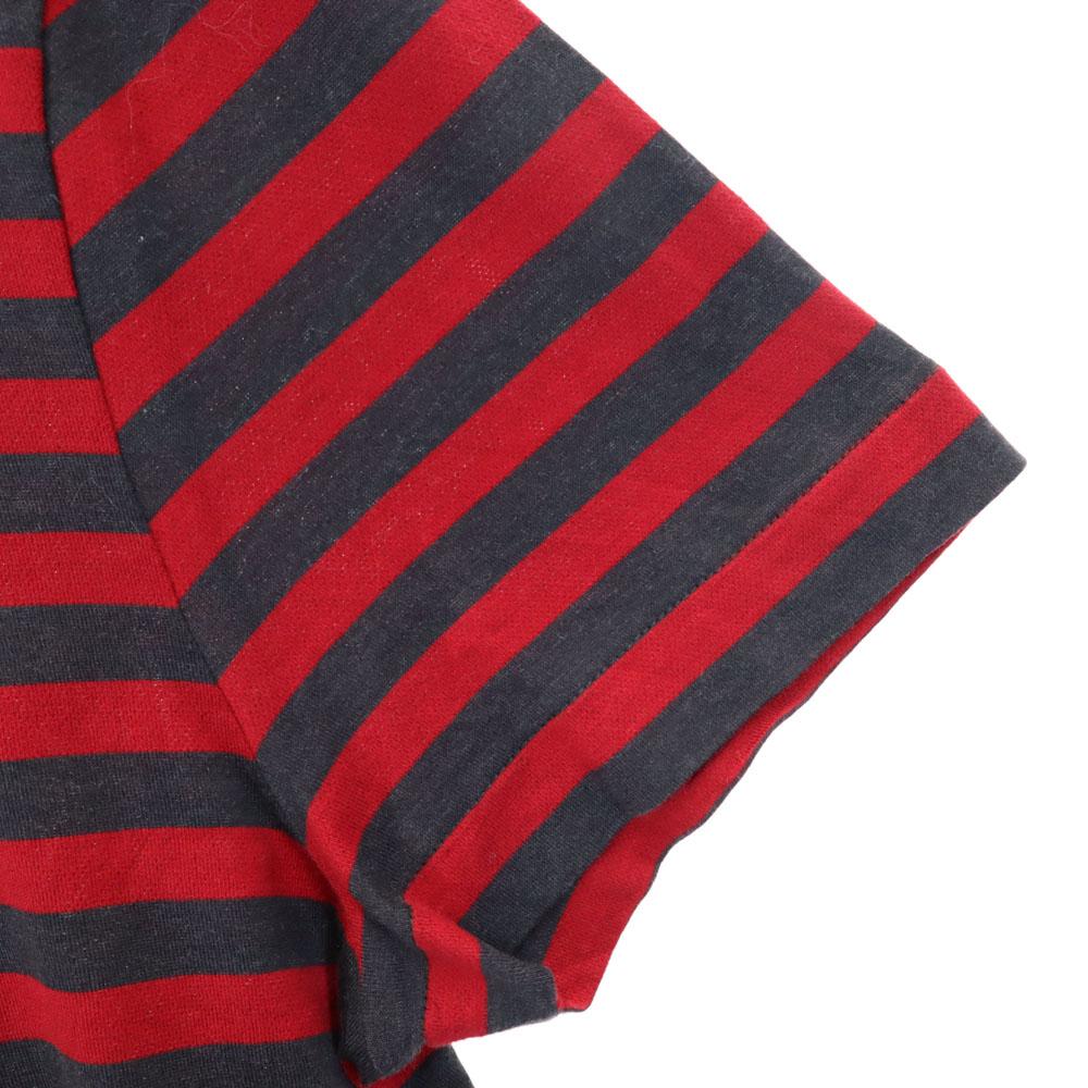 Louis Vuitton Border Pattern Short Sleeve Polo Shirt S Men's Used