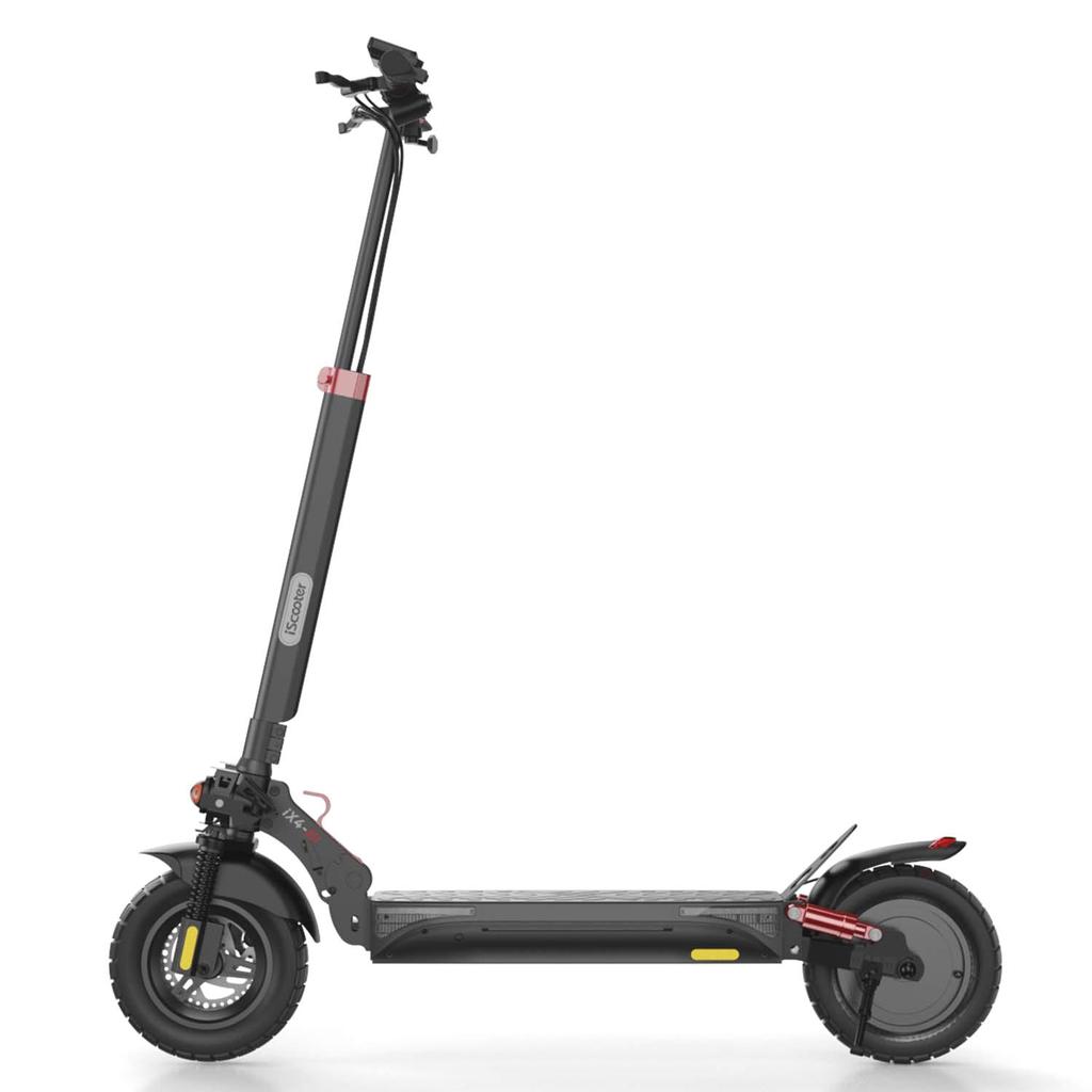 iScooter iX4 800W Electric Dirt Scooter 48V15Ah, 40-45km Range, 10" Off-Road Tires, LCD Display, Full Suspension City E-Scooter for Adults