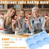 Силиконовая форма для торта, круглая цилиндрическая 6-луночная форма для мыла ручной работы, устойчивая к высоким температурам форма «сделай сам»