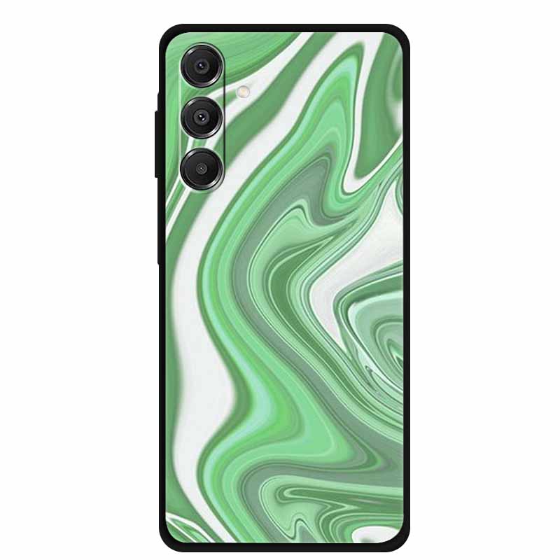 Для Samsung A17 A16 A15 4G 5G Чехол Мраморный ТПУ Мягкий Силикон Задняя Крышка Чехлы для Телефонов для SamsungA17 Водонепроницаемый Прозрачный Para