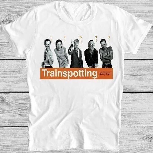 Футболка Trainspotting Культовый фильм 90-х Ретро Крутой Подарок Футболка M245 Унисекс Футболка