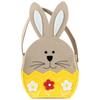 Felt Basket - Cheerful Bunny 15 X 22cm