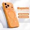 Милый мультяшный чехол с сердечками для iPhone 17 Pro Max Магнитный для Magsafe Гибридный Тонкий Матовый чехол для iPhone 16 15 14 13 Pro Max