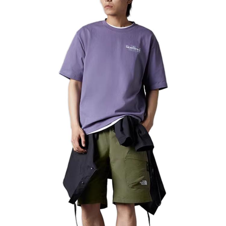 THE NORTH FACE T Shirt Men's Purple NF0A81KC-N14