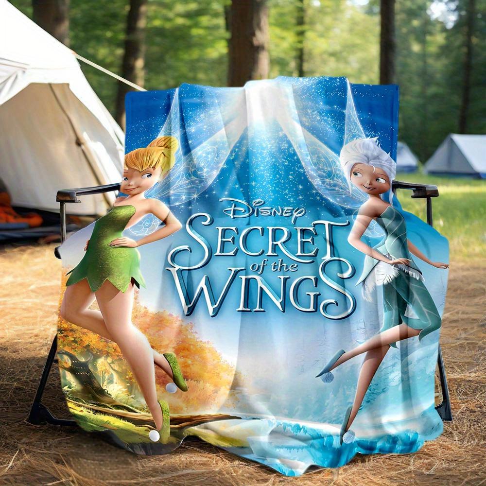 1pc, Secret of the Wings Blanket Cartoon Throw for Room Decor, Gift Idea, Living Room, Travel, Camping