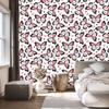 Butterflies, hearts and flowers wallpaper for living room and bedroom 50x1000