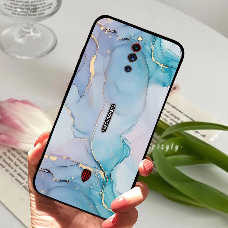 Для Nubia Red Magic 5S 5G Мягкий Силиконовый TPU Чехол для Телефона Для ZTE Nubia Red Magic 7 Pro Coque RedMagic 7S Ударопрочный Бампер