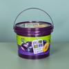 Transparent Mini Storage Bucket with Lid - Portable Rice Container and Change Collector