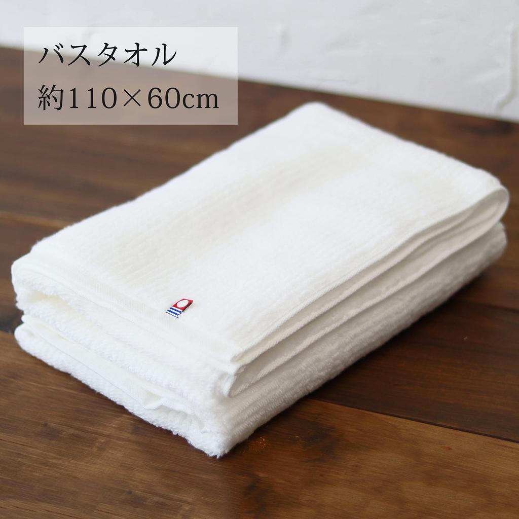 [Dolce duo] Подарочный набор полотенец Imabari: Лицевое полотенце и банное полотенце, однотонные белые, в деревянной коробке, идеально подходят для подарков (Праздник, Скорейшего выздоровления и т. д.), Сделал