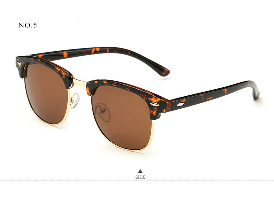 Модные ретро поляризационные солнцезащитные очки для вождения с защитой от УФ-лучей 3016