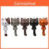 Tail Long Polyresin Cat Figurine With Keyring For Car Decor And Event Gifts