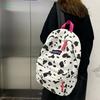 Children's Schoolbags Elementary School Girls Cow Pattern Backpack Junior High School Students Middle School Students College Students Backpack