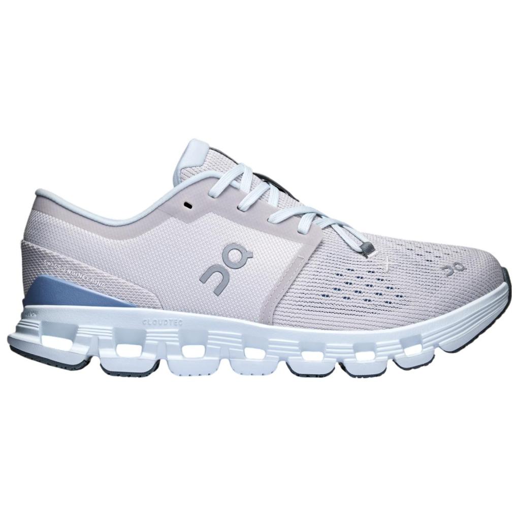 ON Cloud X 4 Серебристый Шамбре Женские Кроссовки Серый 3WE30073278