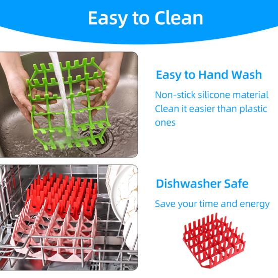 Силиконовый вкладыш для фритюрницы Yousheng с разделителем, квадратные многоразовые вставки, подставка для фритюрницы пищевого класса для приготовления хот-догов на гриле