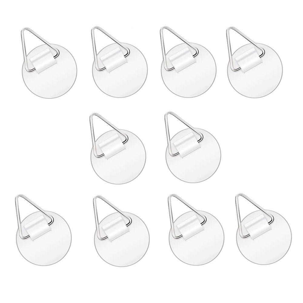 Pcs Sticky Plastic Vertical Adhesive Plate Hanger Plate Holders Picture Hangers Photo Frame Hangers