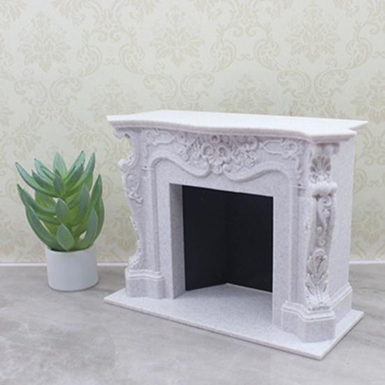 Миниатюрная модель камина для 1:12 Кукольных домиков Реалистичная игра понарошку Дисплей Камины Европейский стиль Модель очага Аксессуары Реквизит для фотосъемки