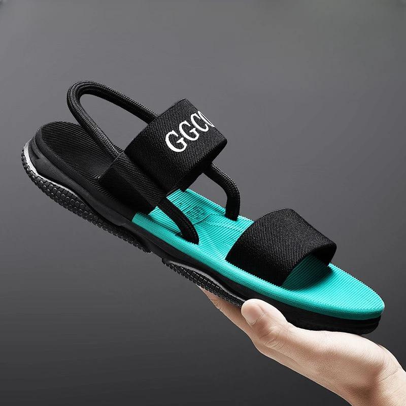FashionHeight With Platform Casual Eva Men's Sandal Open Toe Male Shoe New Fashion Summer 2024 High Quality Design Comfortable Original