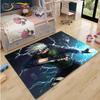 New Cartoon Naruto Carpets Kids Crawling Carpets Living Room Tea Table Mats Bedroom Rug Washable Floor Mats Household Area Mat