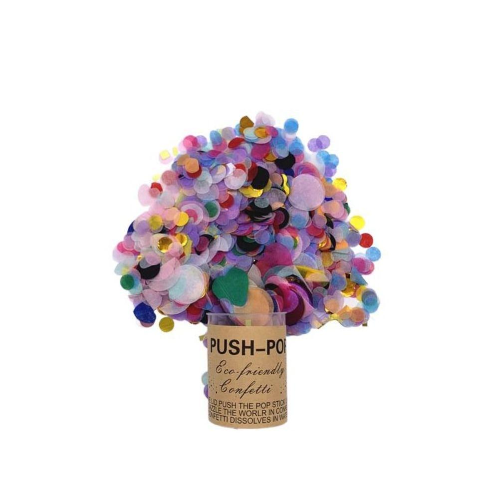 Anniversary Push Up Bridal Shower Confetti Decorations Confetti Popper Party Supplies For Wedding