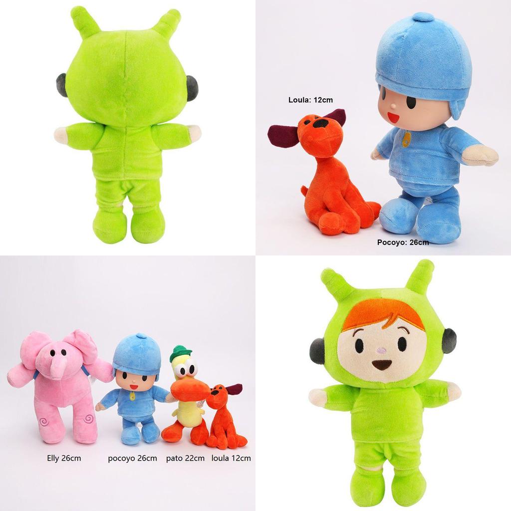 Высококачественная мягкая плюшевая игрушка-фигурка Pocoyo Elly Pato Loula Sleepy Bird Кукла Подарок для детей