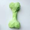 Граненый Костяной Игрушечный Пес Резиновая Игрушка-Жевалка для Собак Очищающая Зубы Костяная Игрушка для Собак для Агрессивных Грызунов Щенячьи Зубы Интерактивная Игра Апорт