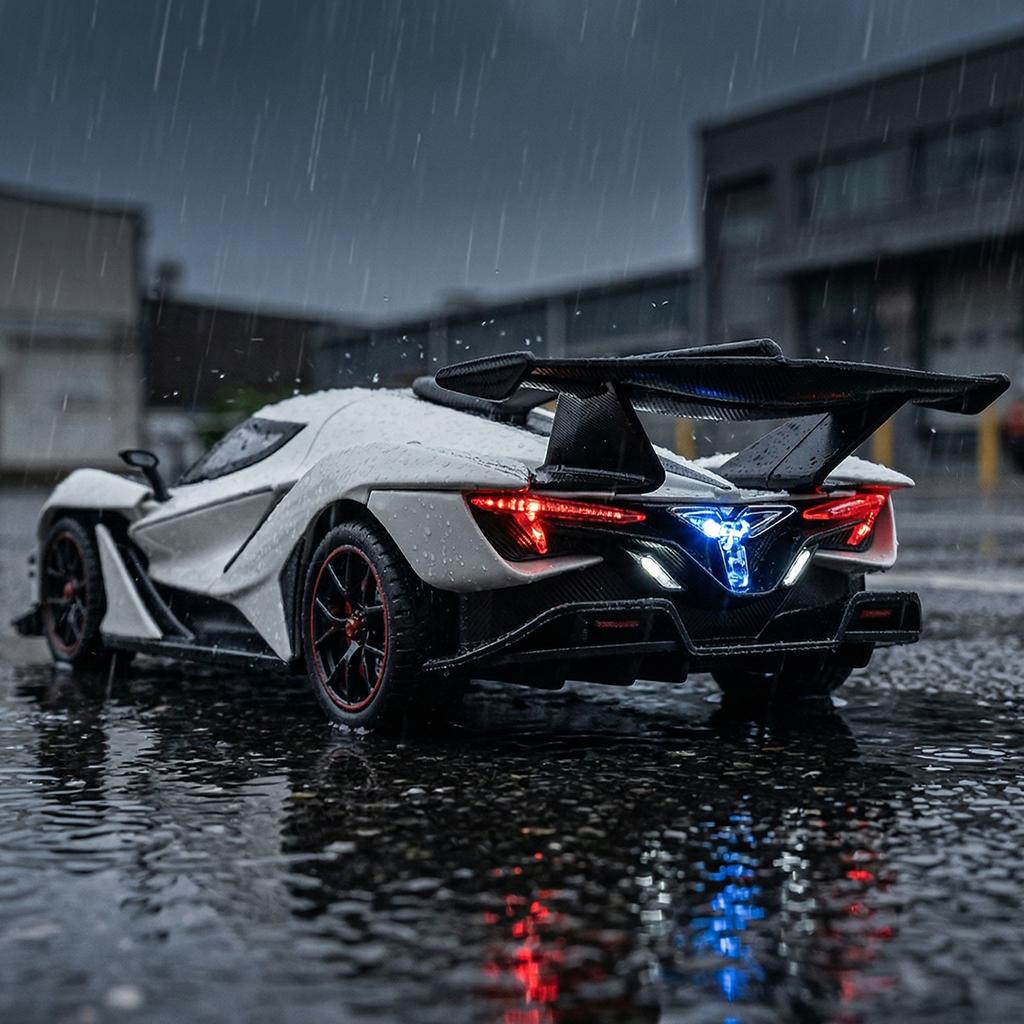 1:24 Apollo IE Intensa Emozione Гиперкар Легкосплавный Автомобиль Литые Модели и Игрушечные Транспортные Средства Модель Автомобиля Масштабная Модель Автомобиля Для Детей Подарок