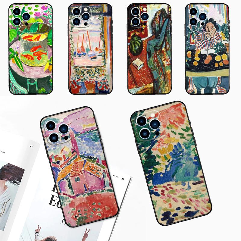 Художественный чехол-картина Анри Матисса для Oppo A15 A17 A57 A6 A5 Pro A54 A74 A94 A16 A76 A96 A40 A60 A80 A18 A38 A58 A78 A98