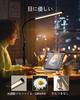 Jplednas Desk Light LED 4 Color 5 Levels of Timing Memory Desk Study Light Easy on the High Color Easy Bedroom Table Desk Black "Clamp Type,