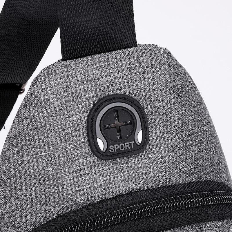 Дорожная облегающая нагрудная сумка, мужская простая велосипедная нагрудная сумка, облегающая сумка, мужская сумка из ткани Оксфорд